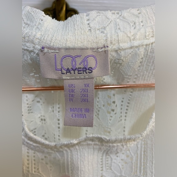 Logo by Lori Goldstein blouse size 1X - Picture 2 of 4